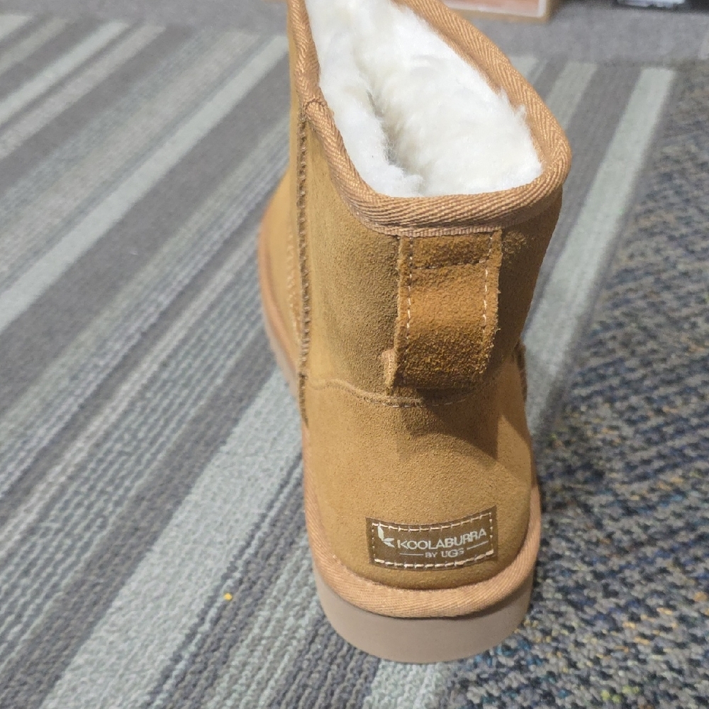 Koolaburra Tan Ankle Boots